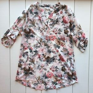 Siren Lily Floral Blouse